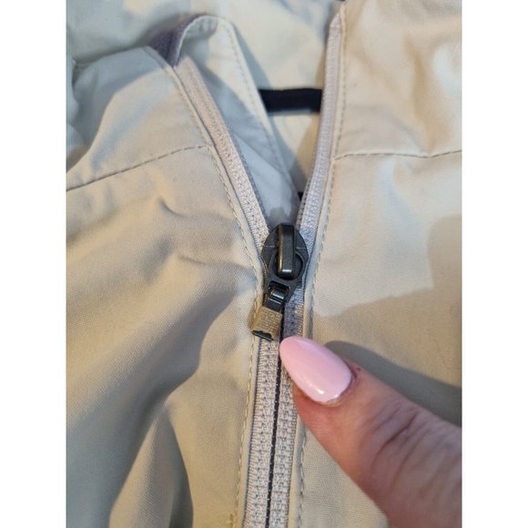 Helly Hansen Men's Size Large Beige Soft Shell Fleece Lined Full Zip Jacket - Picture 2 of 8